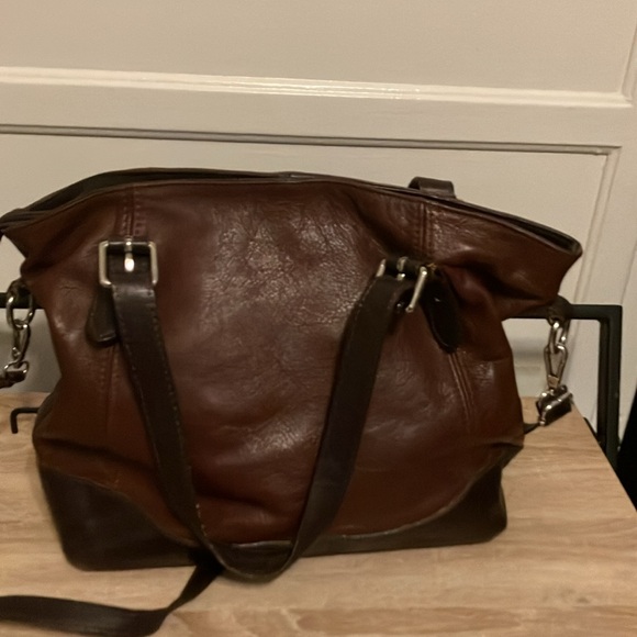 Borse in Pelle genuine leather handbag made in Italy - Picture 5 of 10